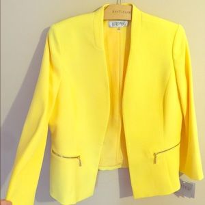 Kasper Sun Yellow Blazer
